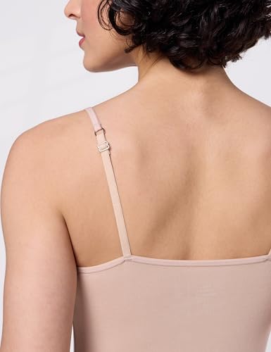 Image of Symbol Premium Women's Modal Elastane Stretch Camisole with Adjustable Straps | Anti Microbial Finish