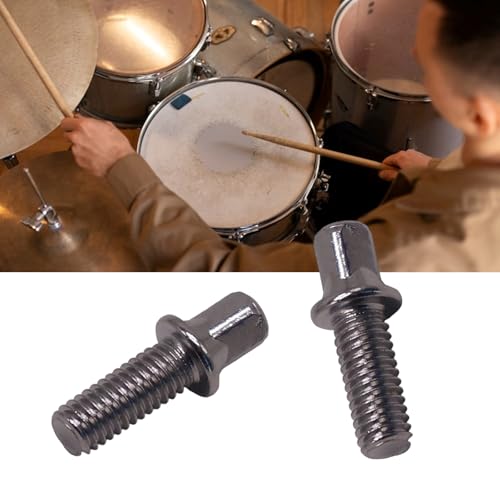 10Pcs Drum Tension Rods Metal Rustproof Short Screws Drum Standard Exterior Square Screws Drum Hardware Screws2