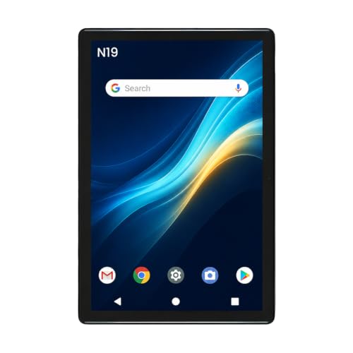 Image of IKALL N19 4G Calling Tablet, 10 Inch Display, 4GB RAM + 64GB Storage (Expandable) | Android Tablet with Octa-Core Processor, 13MP Rear Camera + 8MP Front Camera, 6000mAh Battery, WiFi, Dual SIM | Blue