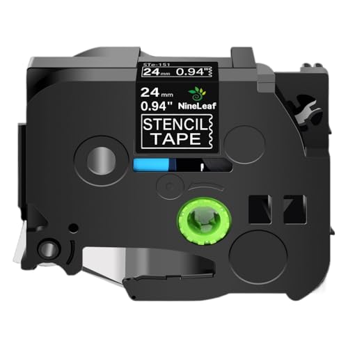 STE-141 STE-151 161�X�e���V���e�[�v18mm 24mm 36mm�u���b�N�́A�v�����^�[�ƌ݊����̂��铧���Ȕ�S�����x���e�[�v��(24mm)