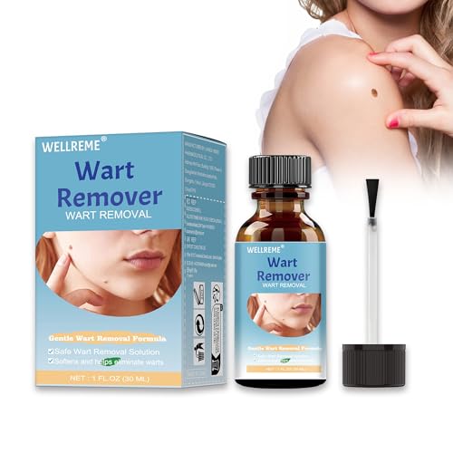 Wart Remover, Fast-Acting Skin Tag Removal Kit Care for Wart Removal on Hands and Body, Suitable for Various Skin Types (30ml)