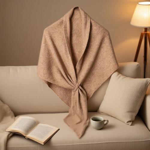 Apparent Shawl, Subsequenti Shawl, Women's Solid Color Scarf, Triangle Sweater Sweater Scarf, Warmer Winter Fall Accessory3