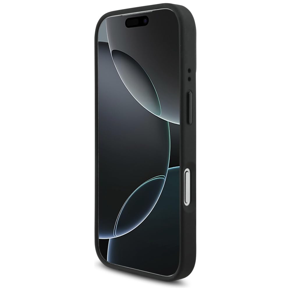 CG Mobile BMW M Carbon Line & Logo Compatible avec Mag Safe Coque pour iPhone 17 Pro (Rouge)