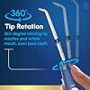 Waterpik Aquarius Water Flosser For Teeth Cleaning, Gums, Braces, Dental Care, Electric Power With 10 Settings, 7 Tips For Multiple Users And Needs, ADA Accepted, Blue WP-663, Packaging May Vary