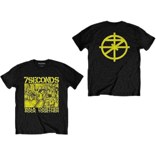 Image of 7 Seconds Wtrt Official Tee T-Shirt Mens Unisex (Small) Black