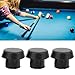 ZLXHDL Billiard Cue Bottom Cover,20 Pcs Billiard Cue Bottom Rubber Cover Pool Cue Parts for Billiards Lovers