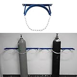[Conception de rainure en arc] : Le support de cylindre d'oxygène à rainure en U s'ajuste parfaitement au réservoir d'oxygène, maintenant le cylindre d'oxygène en position verticale et empêchant les secousses.