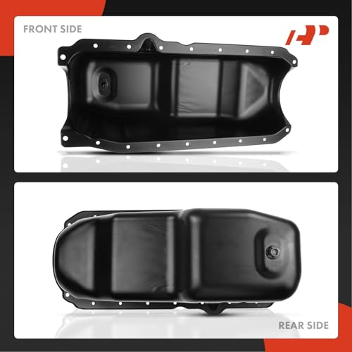 A-Premium Engine Oil Pan Sump with Drain Plug Compatible with Buick Rendezvous 2002-2003, Chevy Venture 2001-2003, Pontiac Aztek 2001-2003, Montana 2001-2003, V6 3.4L by A-Premium - Used condition - Image 7