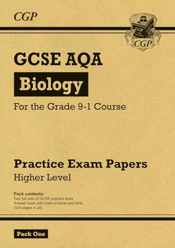 Gcse Biology Aqa Practice Papers: Higher Pack 1: For The 2026 And 2027 Exams (Cgp Aqa Gcse Biology)