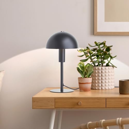 Lightbox Lampada da tavolo a fungo 27 cm di altezza, Ø 15 cm | lampada da scrivania per la casa e l'ufficio con interruttore | mini lampada a LED (attacco E14) come lampada da comodino, accessorio