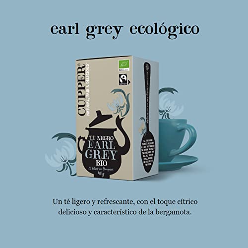 Cupper Tè Nero Earl Grey Biologico Fairtrade (4