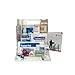 First Aid Only 223-U OSHA-Compliant First Aid Kit, All-Purpose 25-Person Emergency First Aid Kit for Business, Worksite, Home, and Vehicle, 106 Pieces
