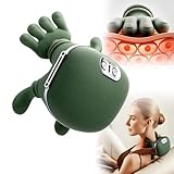VTYER Massage Master for Shoulder, Cordless Massage Pillow with Heat - 3D Shiatsu Deep Tissue Kneading for Shoulder, Neck, Back Pain, 3-Speed Adjustable, Gift for Him/Her