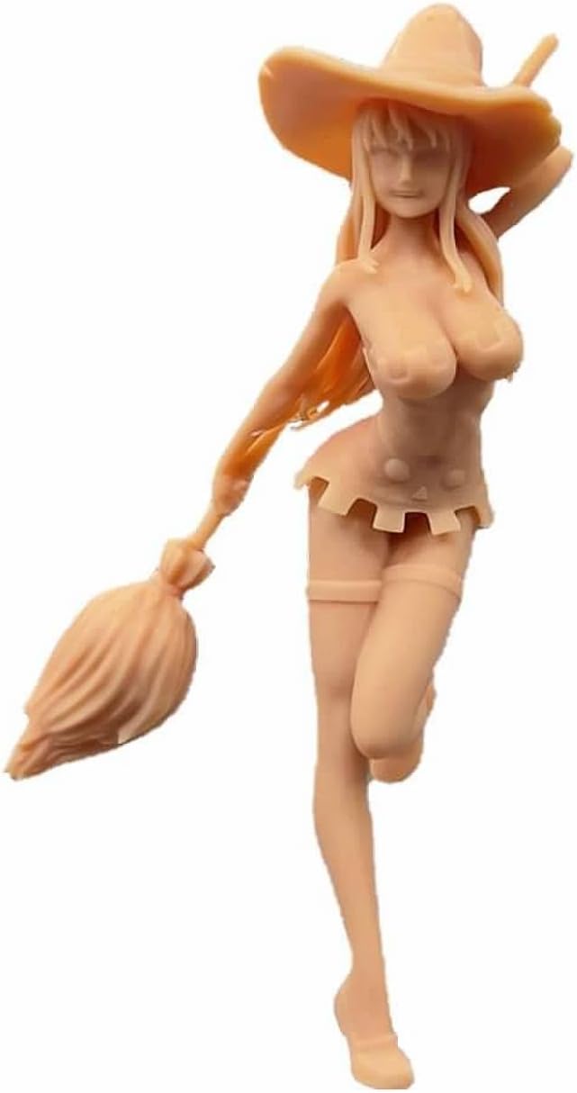 ZEDACAKAI (8 Pcs 1/72 Figure Anime Beauty loli Lovely Girl Model Gorgeous Costumes Miniature Scene GK Need to Be Colored by Yourself