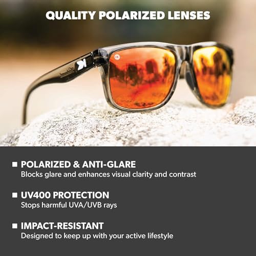 Image of Knockaround Large Polarized Sunglasses for Men & Women - UV400 Protection