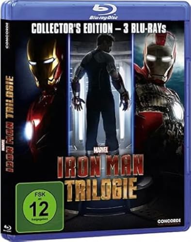 Iron Man Trilogie-Collector's Edition (Blu-Ray)- (Audio:Allemand)