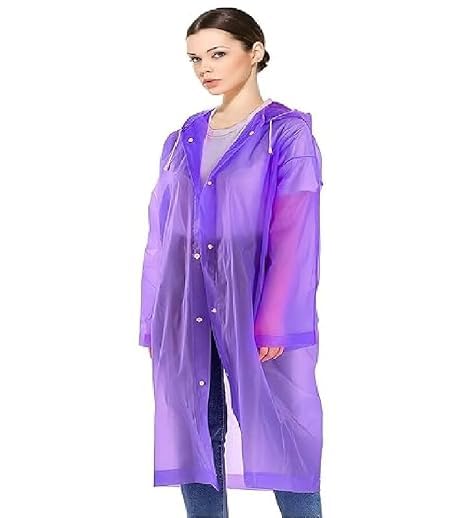 drumstone (𝐄𝐱𝐥𝐮𝐬𝐢𝐯𝐞 𝟐𝟎 𝐘𝐞𝐚𝐫𝐬 𝐰𝐚𝐫𝐫𝐚𝐧𝐭𝐲 Transparent Raincoat for Men & Women, Lightweight Water-Resistant Portable Reusable Rain Jacket for Outdoor Travel-picture-16