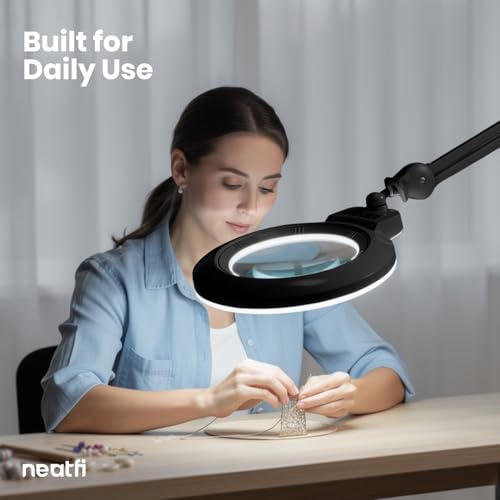Neatfi XL Bifocal LED Magnifying Lamp, 7” Acrylic Lens by Neatfi - Image 8