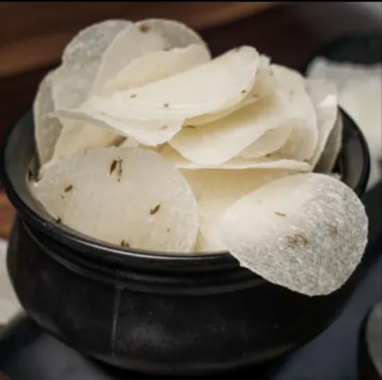 Aaviri Vadiyalu (Steamed Rice Papad) / Andhra Style Aaviri Vadiyal (ఆవిరి వడియాలు)/Godavari Style/Home Made/Manjeera Foods (200 GM) (B0DGV68J35) Amazon Price History, Amazon Price Tracker