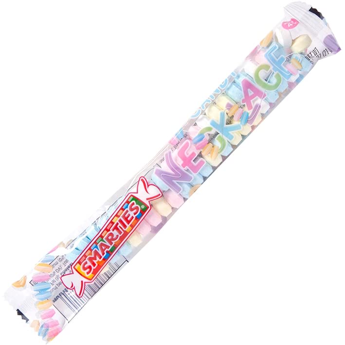 Smarties Candy Necklaces 12" - Case of 24
