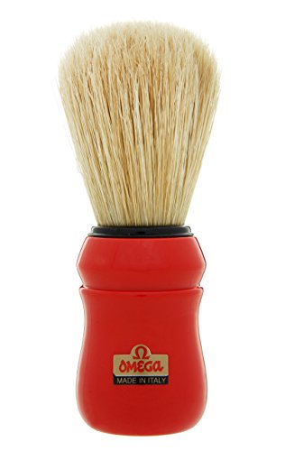 Red Omega 49 Professional Pure Bristle Shaving Brush
