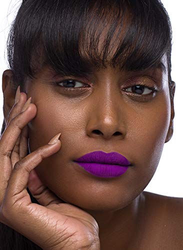 Image of SUGAR Cosmetics Smudge Me Not Liquid Lipsticks for Women | Transferproof & Waterproof | Lasts 12+ Hours | Matte Lipstick | 4.5ml - 24 Vivid Orchid (Bright Orchid)