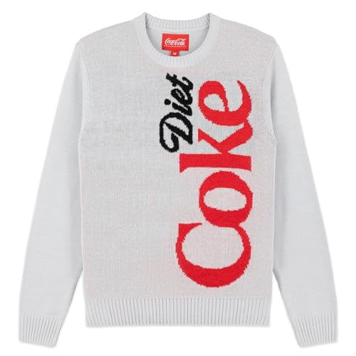 Diet Coke Holiday Nostalgia Sweater for Men & Women Official Licensed Retro Holiday Knit Ugly Christmas Sweater