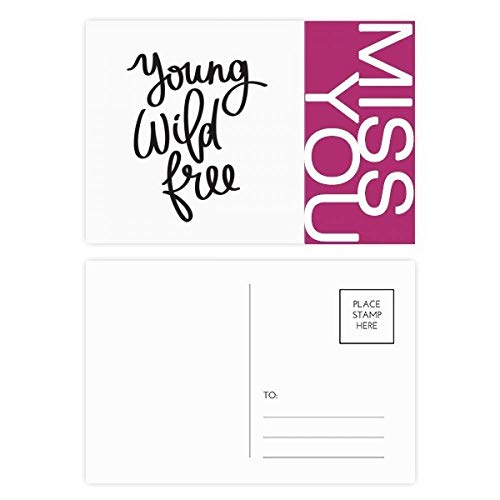 Cartes postales pour correspondance et décoration créative multicolore