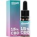 Produktbild elevae® Vollspektrum CBD-Öl 15%  Premium Hanföl-Tropfen mit 1500 mg Cannabidiol in MCT-Öl  10 ml