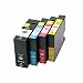Produktbild ABC Set 4X Tintenpatrone kompatibel für Canon PGI2500XL (mit Chip) für Maxify iB4000 Series iB4050 iB4100 iB4150 MB5000 MB5050 MB5100 SeriesMaxify MB5150 MB5155 MB5300 MB5350 MB5400 MB5450 MB5