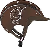 Casco Reithelm Spirit Crystal-6 Nubuk, Braun, M