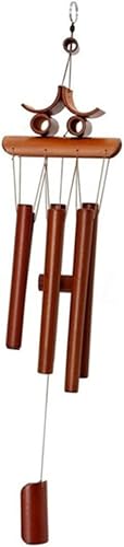 Campanilla de viento para exteriores, decoración de jardín hecha a mano con sonido agradable para patio, porche y entrada colgante