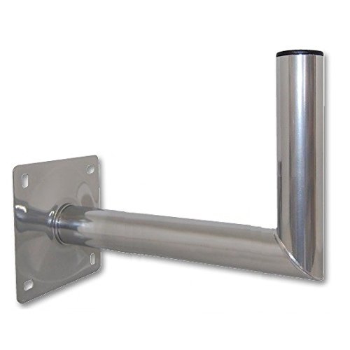 Wandhalter 50 cm aus Stahl mit VERZINKTER Oberfläche - 50 x 25 cm