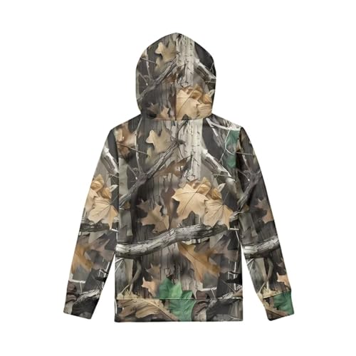 Kids 3D Print Camo Pullover Hoodies Warm Thick Hooded Sweatshirt with Pocket for Boys Girls 6-16 Years2