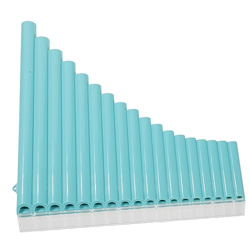 Kisangel Pan Flute for Boys and Girls Beginner Pan Flute Kit Musical Instrument Traditional Instrument Random