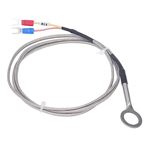 K Typ Thermoelement Durchmesser 14-40 Bis 1000 ℃ 304 Edelstahl Zweidraht-Temperatursondensensor (1M)