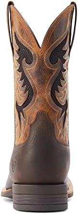 Ariat Mens Cowpuncher VentTEK Western Boot Dark Brown/Golden Mustard 11.5 | Image 2
