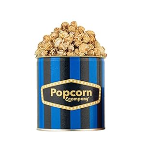 Popcorn & Company Caramel Lite I Caramel Popcorn, Regular Tin, 130 gm
