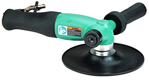 Dynabrade 53868 7-Inch 8500 RPM Right Angle Disc Sander, Teal