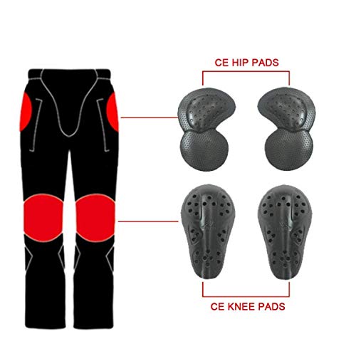 image for VNFOX Men & Women Motorcycle Riding Jeans, Motorbike Protective Pants,