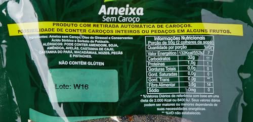 Ameixa sem Caroço 200G, Brasilfrutt