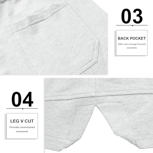 Image of PIDOGYM Men's 5 inch Gym Workout Shorts,Fitted Jogging Short Pants for Bodybuilding Running Training with Zipper Pockets