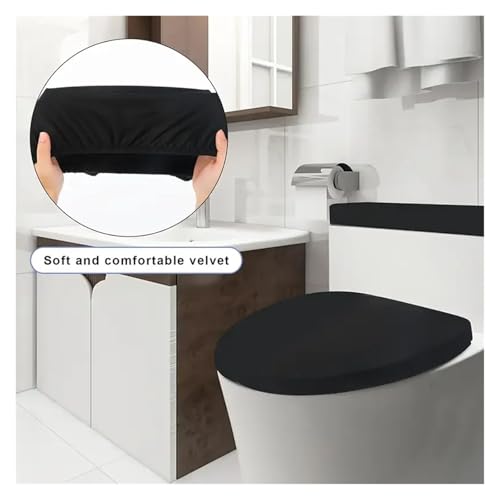Fundas elásticas para asiento de inodoro desmontables modelo A1 5