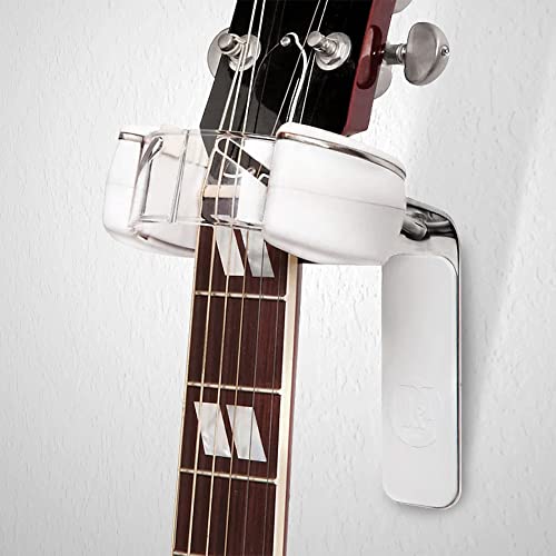 D & A Grip support mural pour guitare avec une Encolure jusqu’à 2–1/20,3 cm, Blanc/chrome (Wh-0101) Tête de serrage Headlock blanc - Les Beatles, Paul McCartney, John Lennon, RIngo Starr, George Harrison D & A Grip support mural pour guitare avec une Encolure jusqu'à 2–1/20,3 cm, Blanc/chrome (Wh-0101) Tête de serrage Headlock blanc