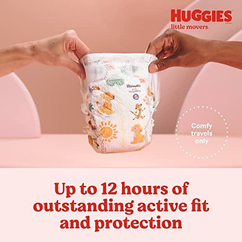 Huggies Little Movers Baby Diapers, Size 7 (41+ Lbs), 80 Ct #TOP5