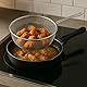 MGE - Frittierpfanne - Induktion Schnell - Bratpfanne - Fritteuse - Wok - Schwarz - 26 cm