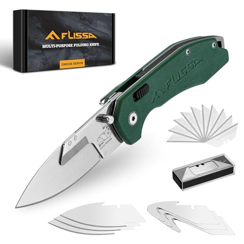 FLISSA 3-in-1 Replaceable Blade Knife