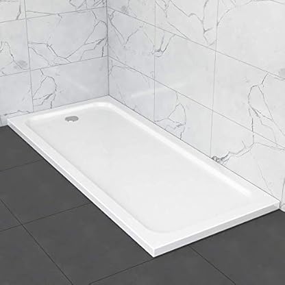 ABS Duschwanne rechteckig 80x170 h.5 cm, inklusive Ablaufgarnitur – Bild 3