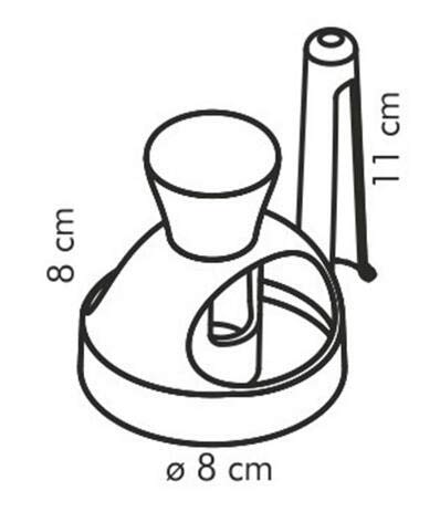 Molde de Donut Creativo de Plástico para Cocina miniatura 2