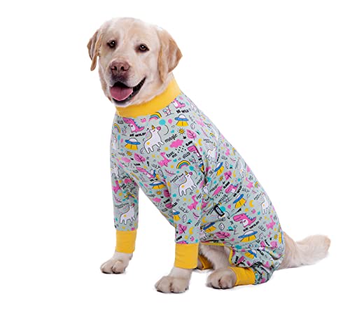 BT Bear Large Dog Clothes, Elastic Pet Onesie Clothes Protect Joints Anti-hair Anti Licking - Image 2